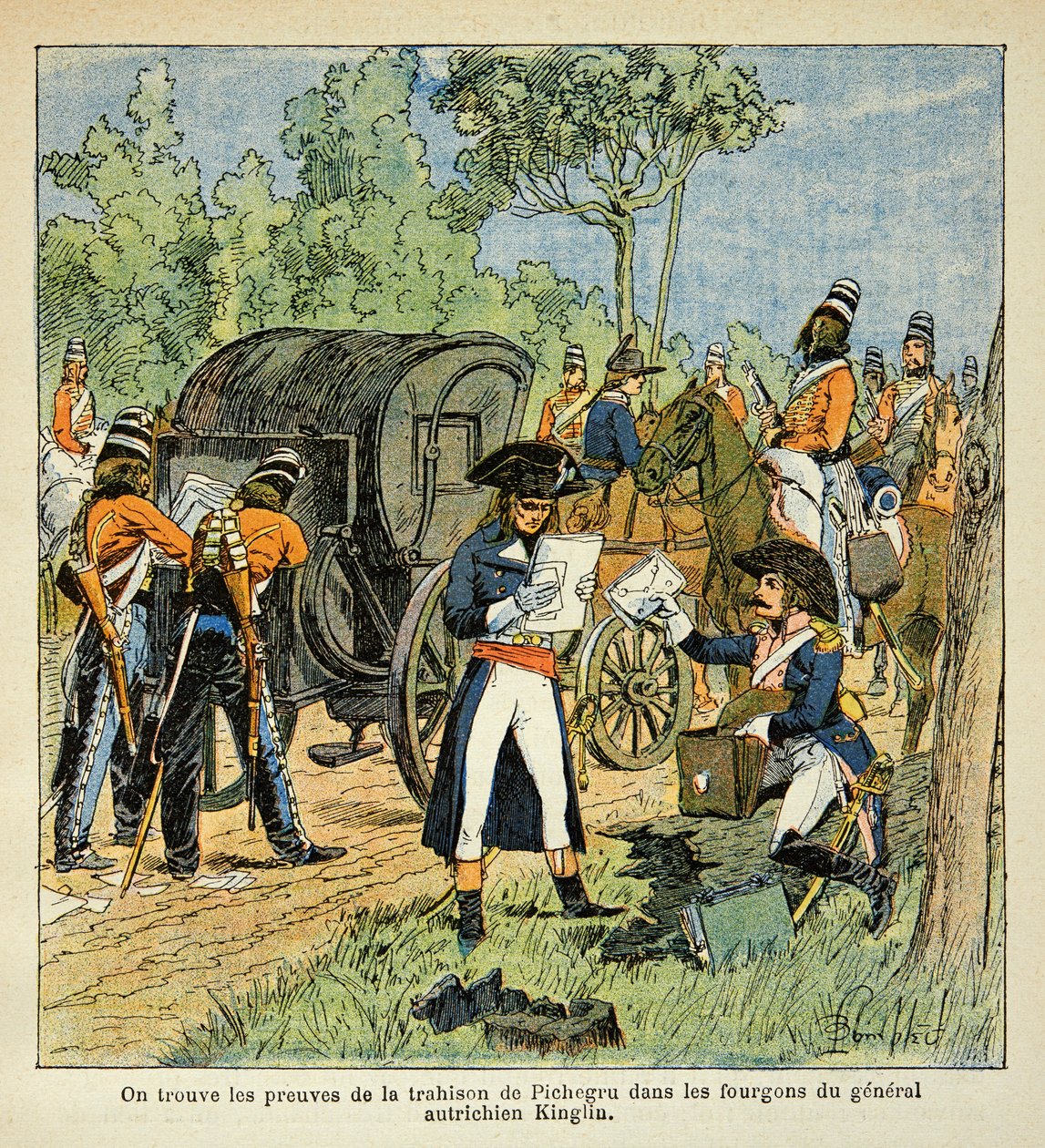 Illustratie door Louis Bombled uit het boek 