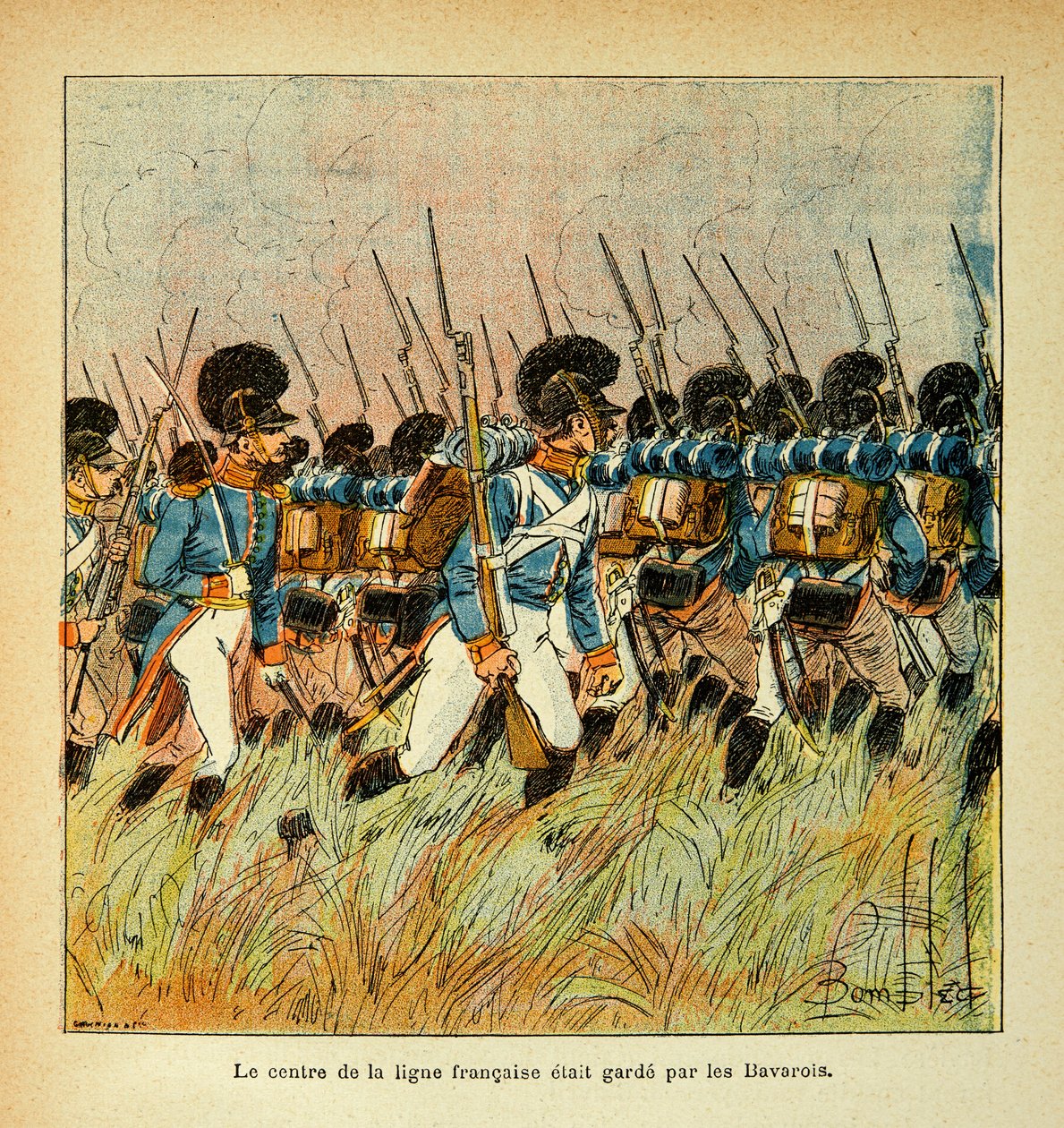 Illustratie door Louis Bombled (1862-1927) uit het boek 