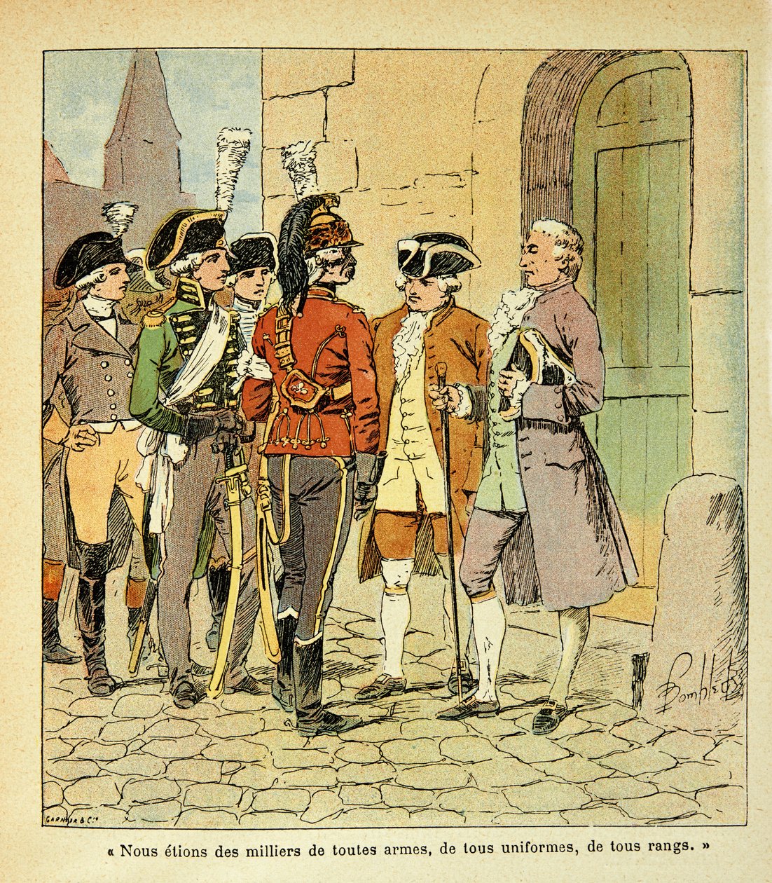 Illustratie van Bombled Louis (1862-1927) uit het boek 