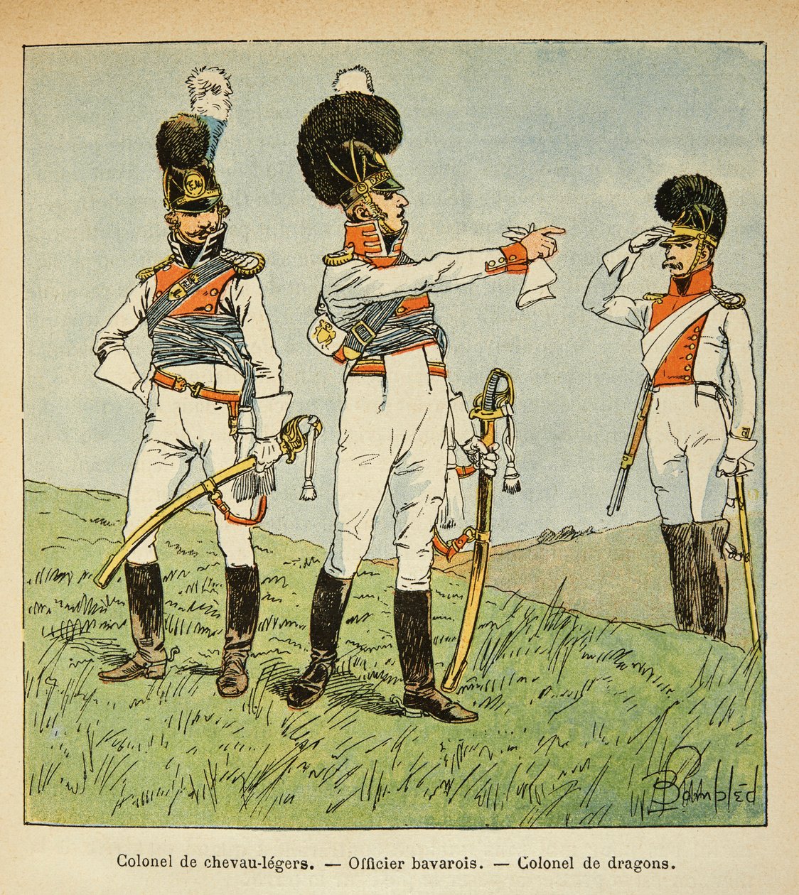 Illustratie van Bombled Louis (1862-1927) uit het boek 