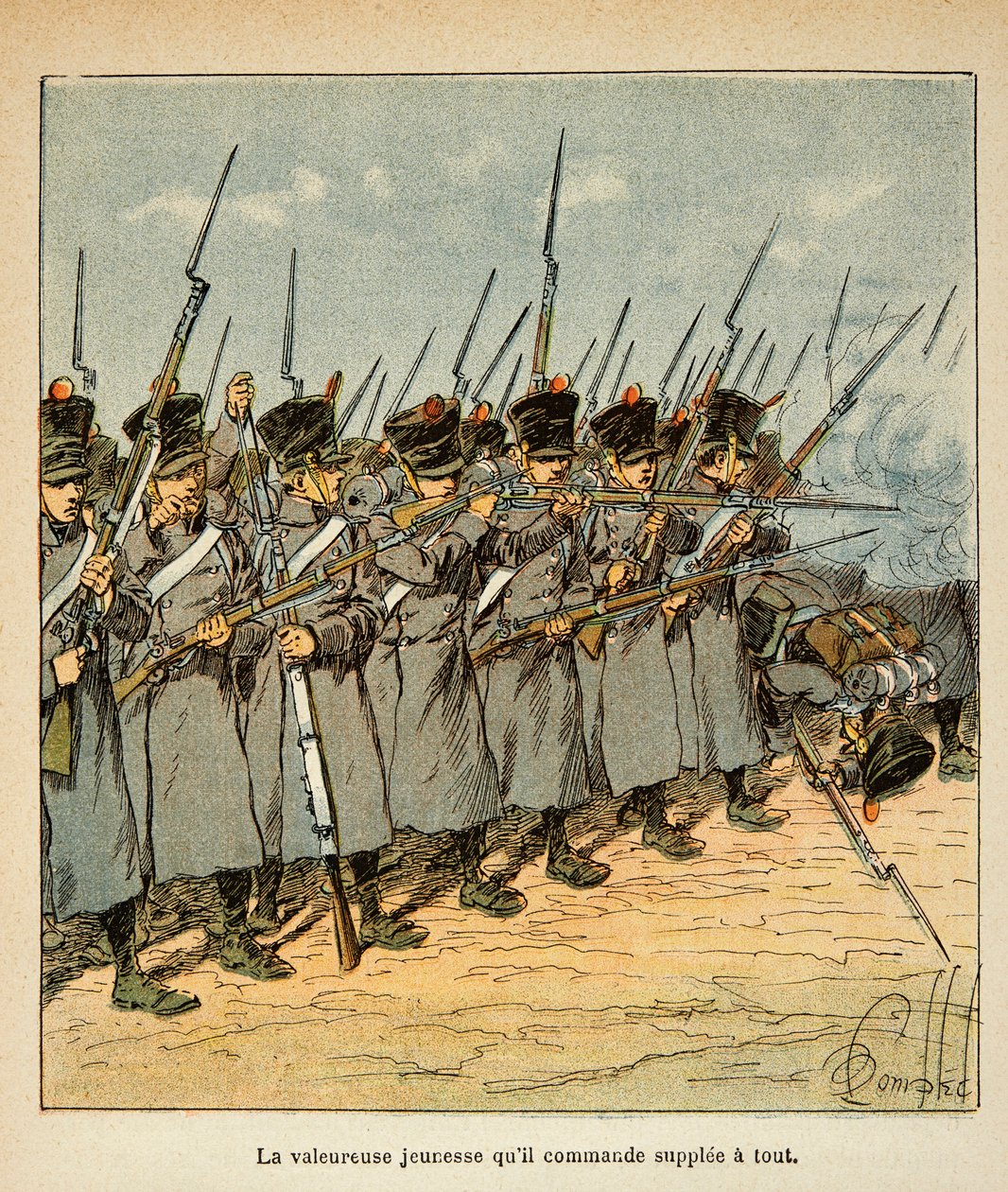 Illustratie van Bombled Louis (1862-1927) uit het boek 