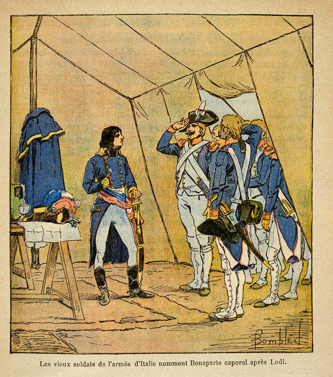 Illustratie door Louis Bombled (1862-1927) uit het boek 
