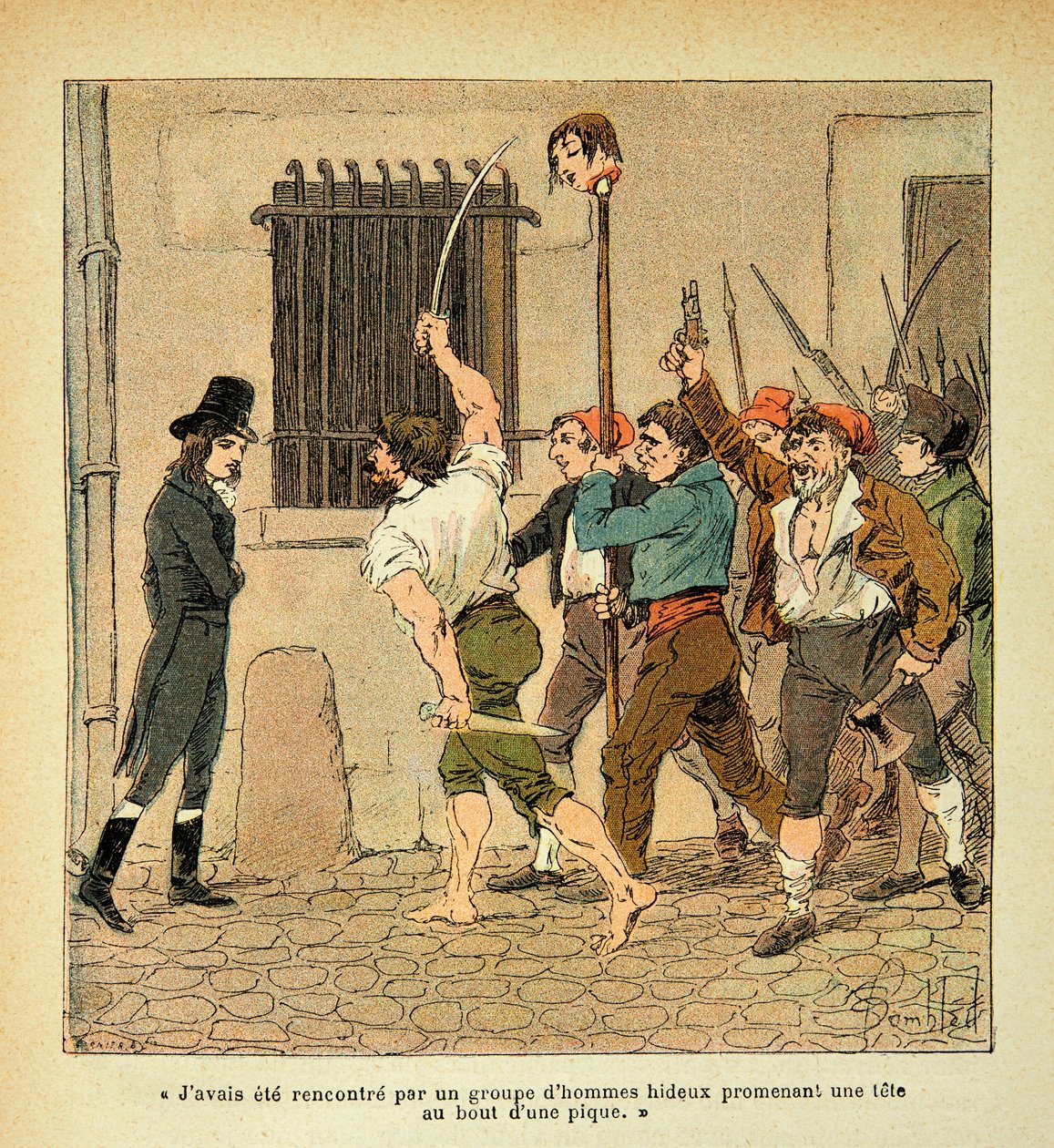 Illustratie door Louis Bombled uit het boek 