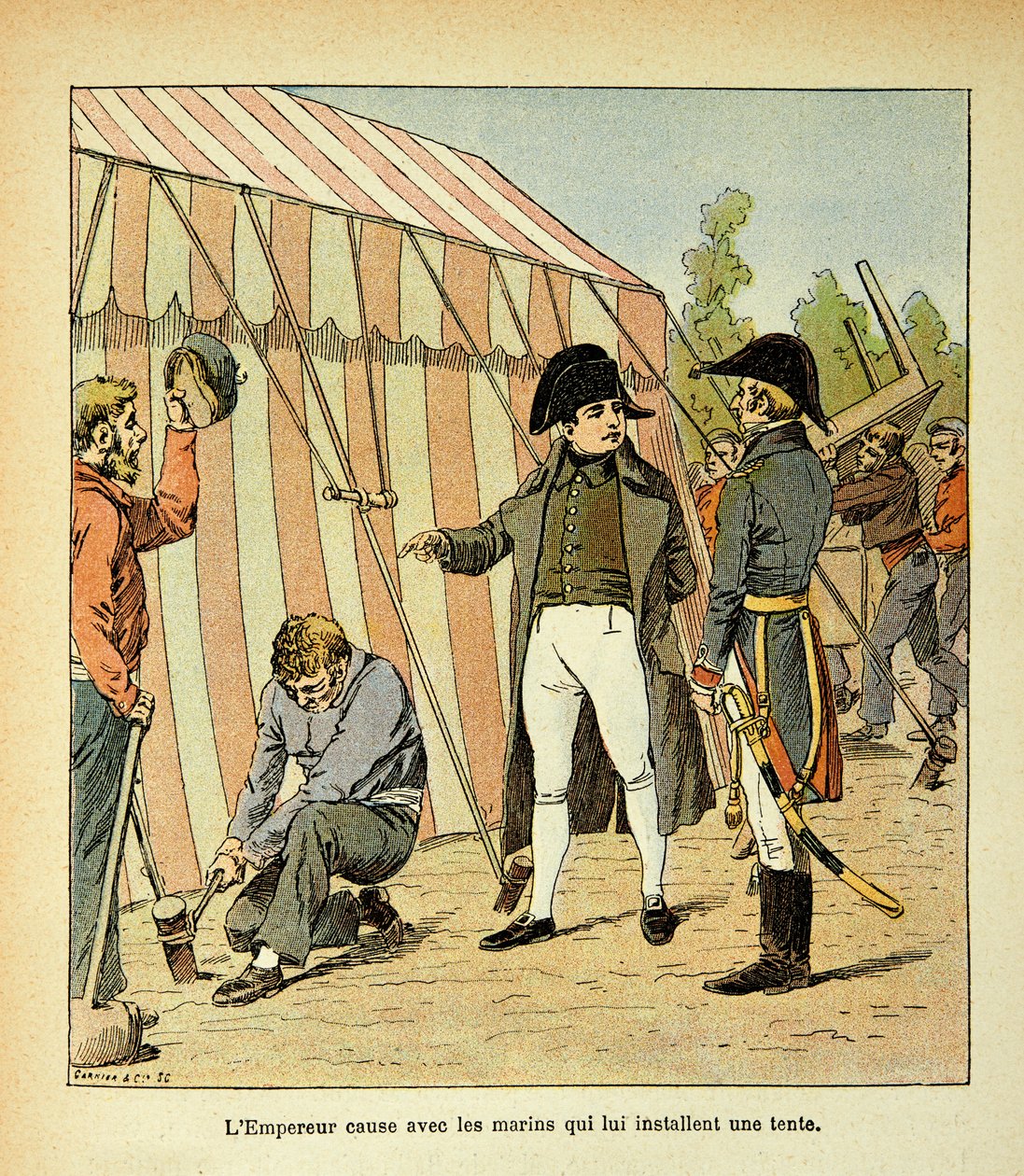 Illustratie door Louis Bombled uit het boek 