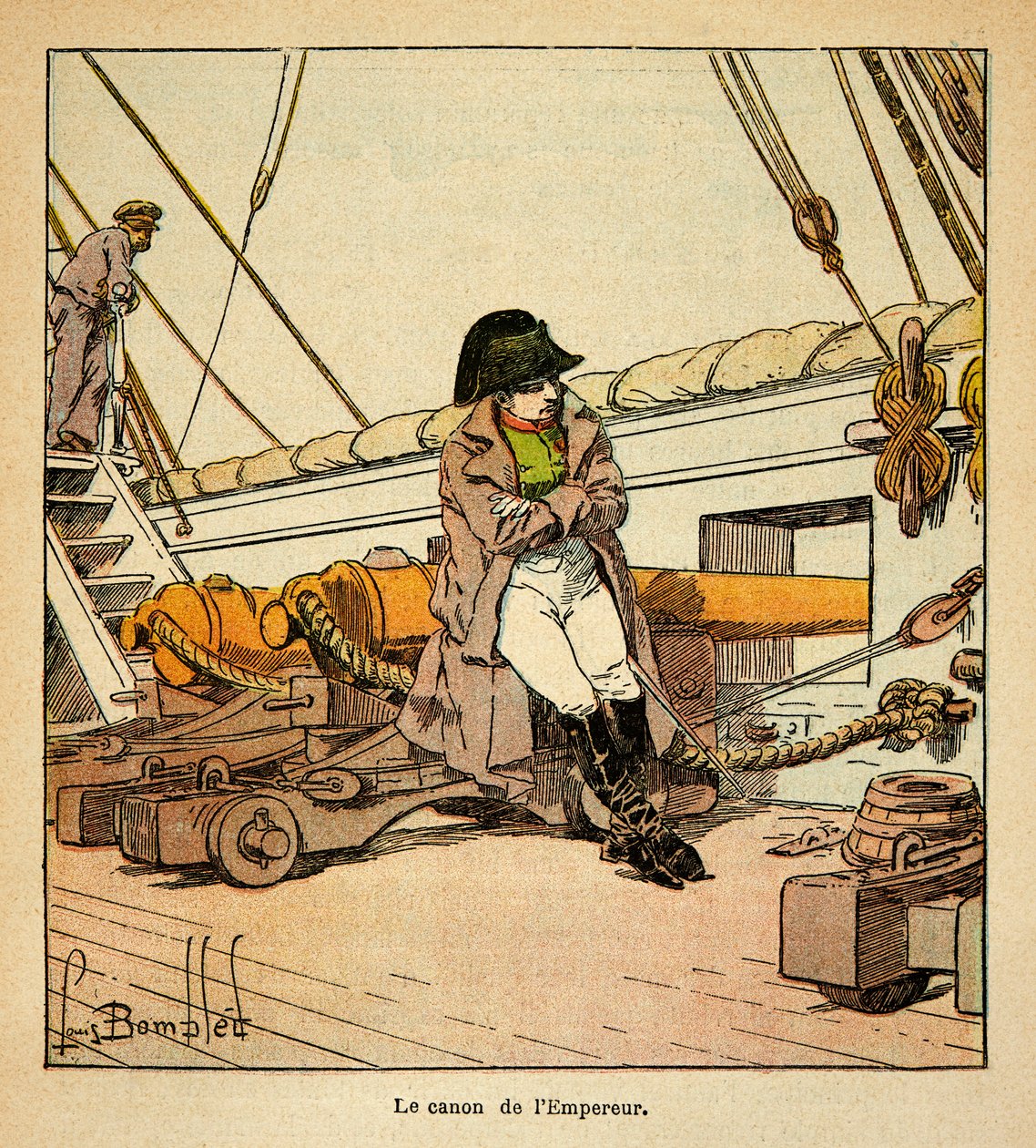 Illustratie door Louis Bombled uit het boek 