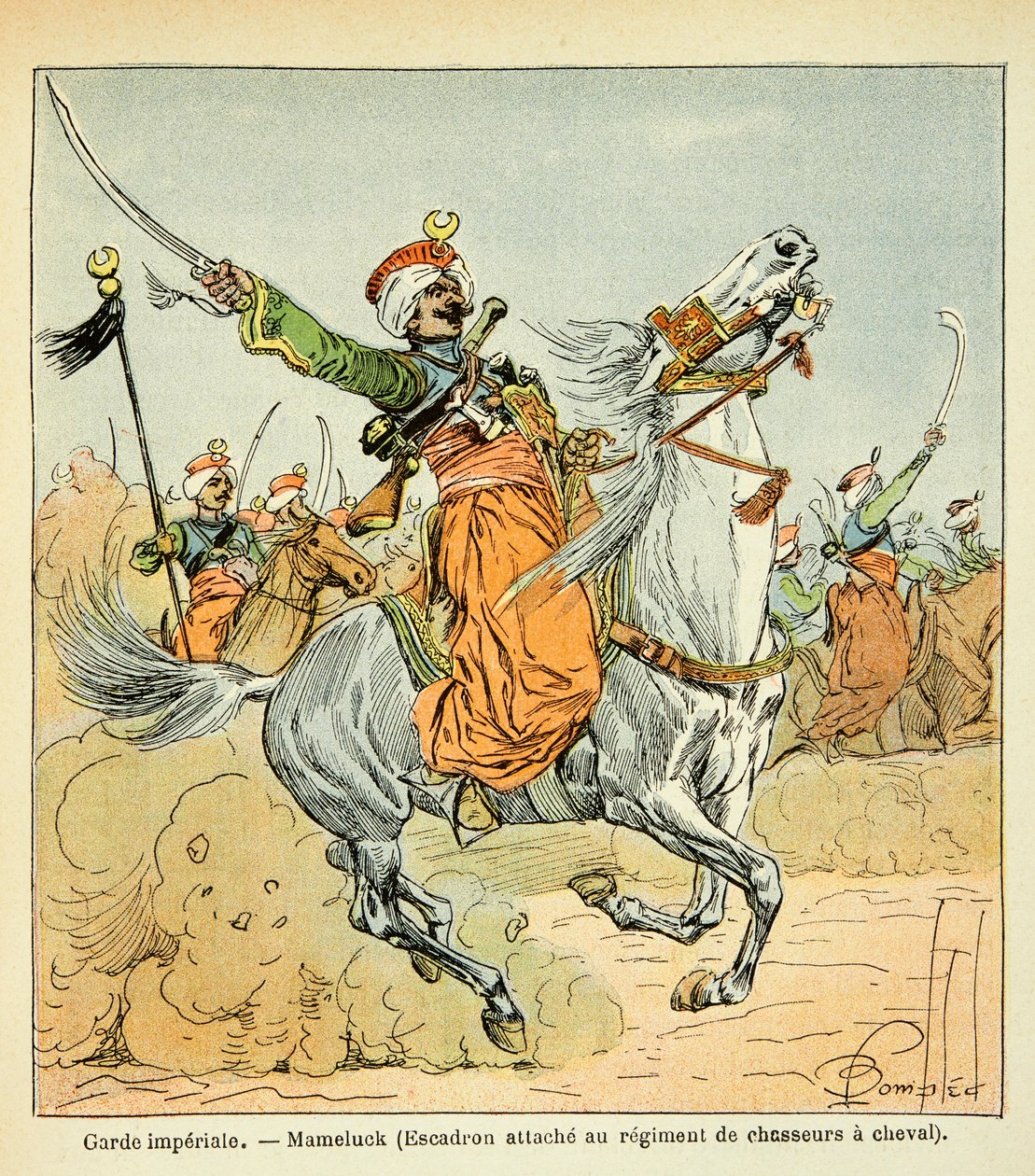 Illustratie door Louis Bombled uit het boek 