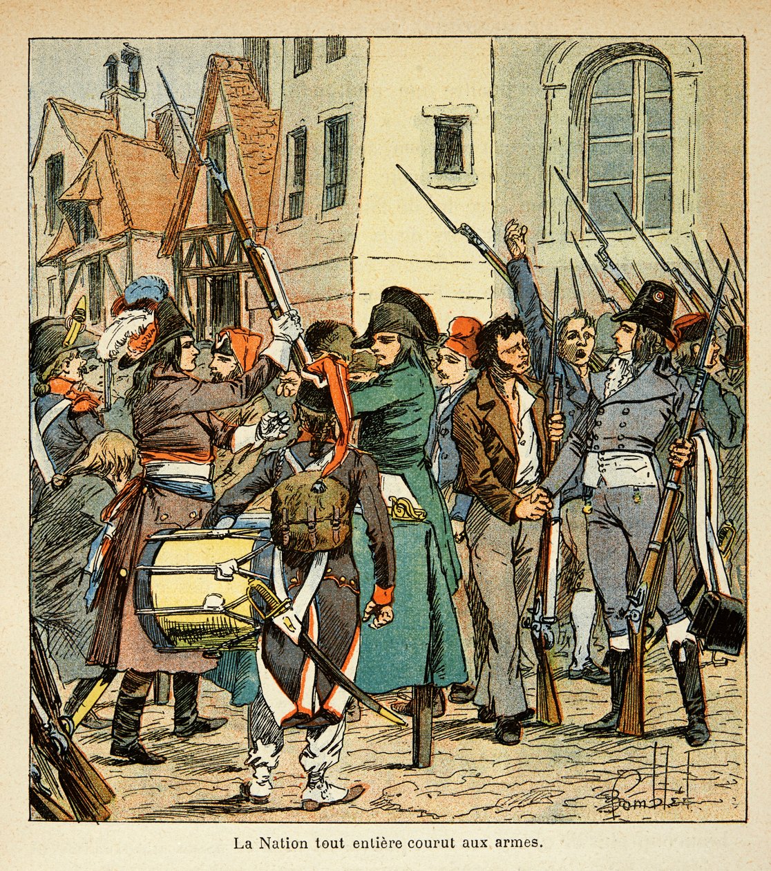 Illustratie van Bombled Louis (1862-1927) uit het boek 