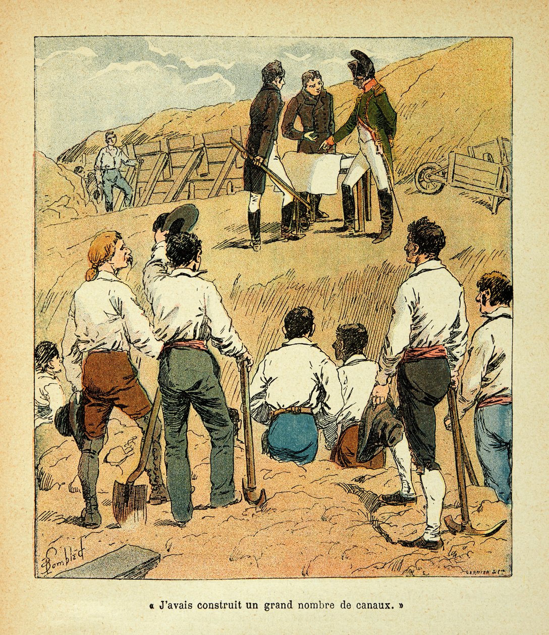 Illustratie van Bombled Louis (1862-1927) uit het boek 