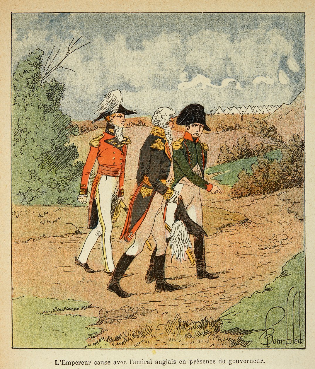 Illustratie van Louis Bombled (1862-1927) uit het boek 