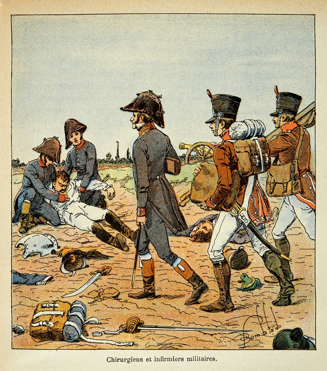 Illustratie door Louis Bombled uit het boek 