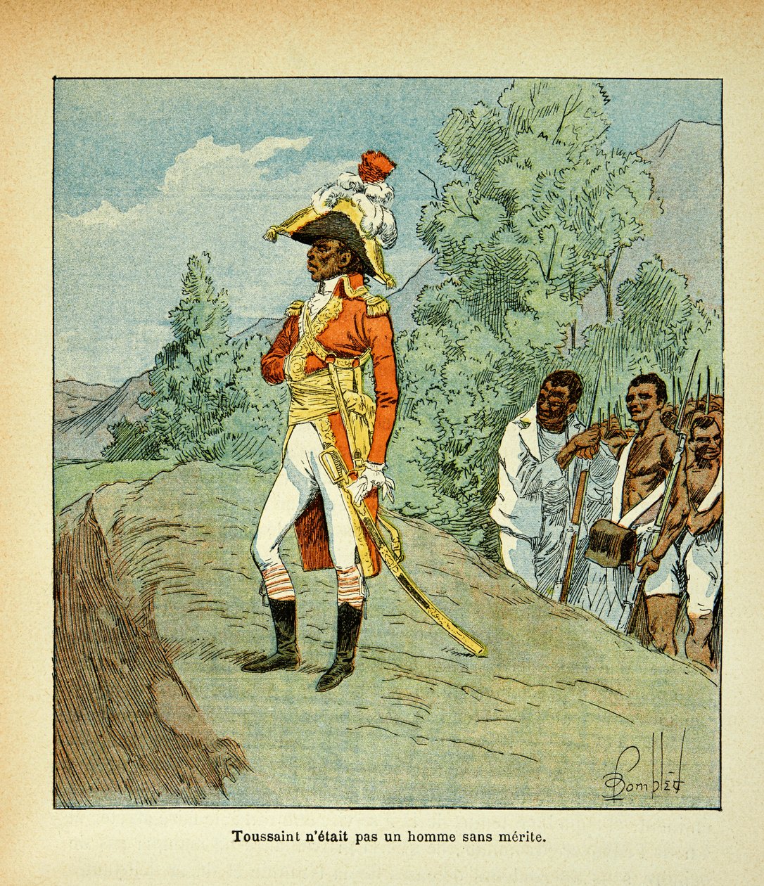 Illustratie door Louis Bombled (1862-1927) uit het boek 