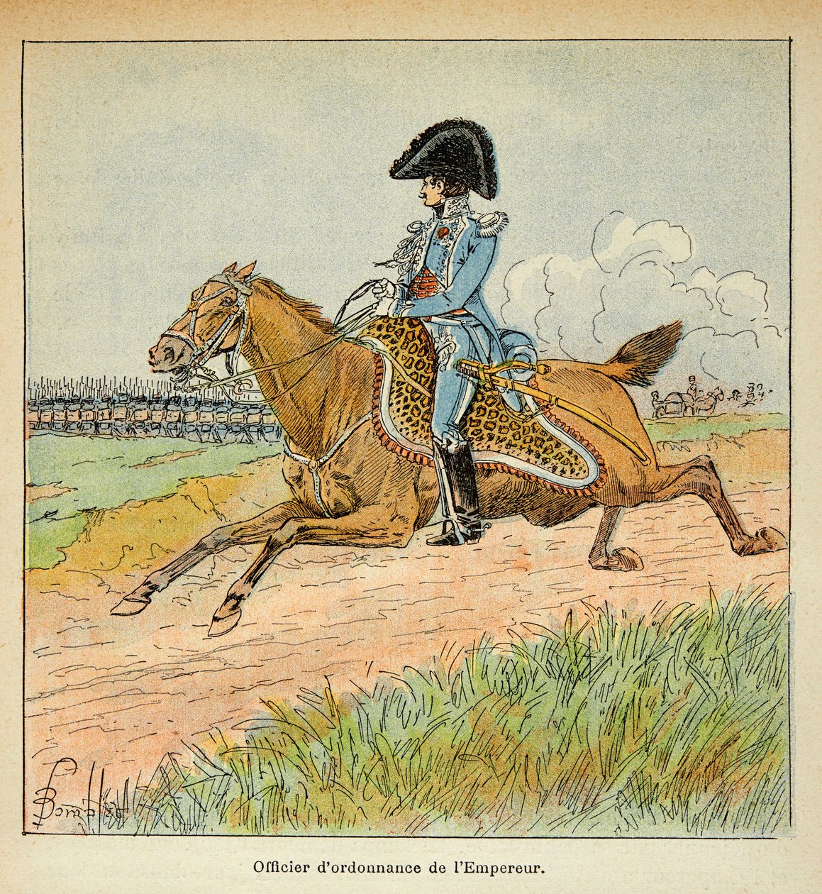 Illustratie door Louis Bombled (1862-1927) uit het boek 