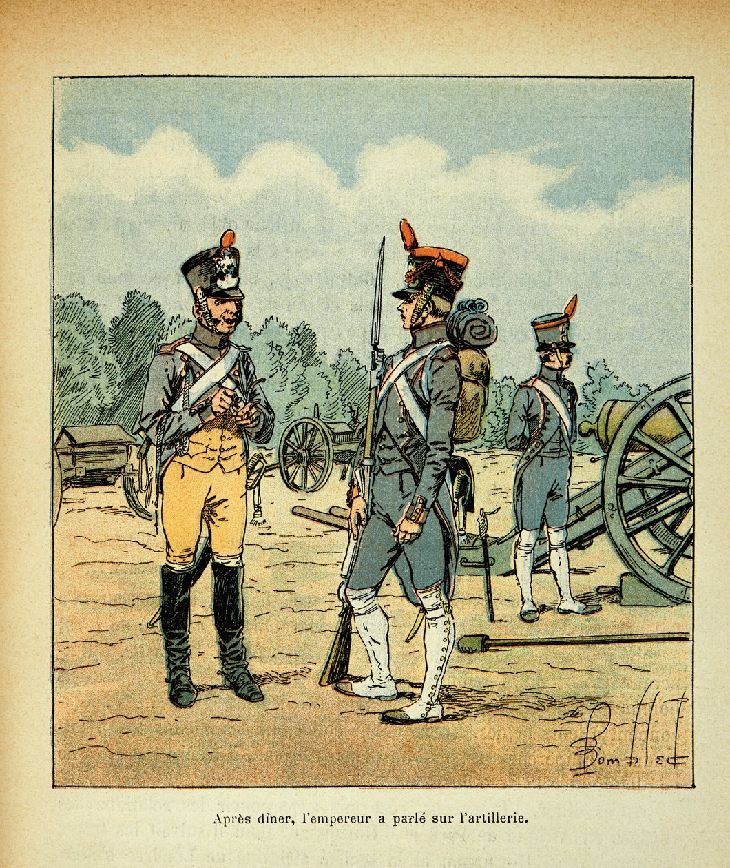Illustratie door Louis Bombled uit het boek 