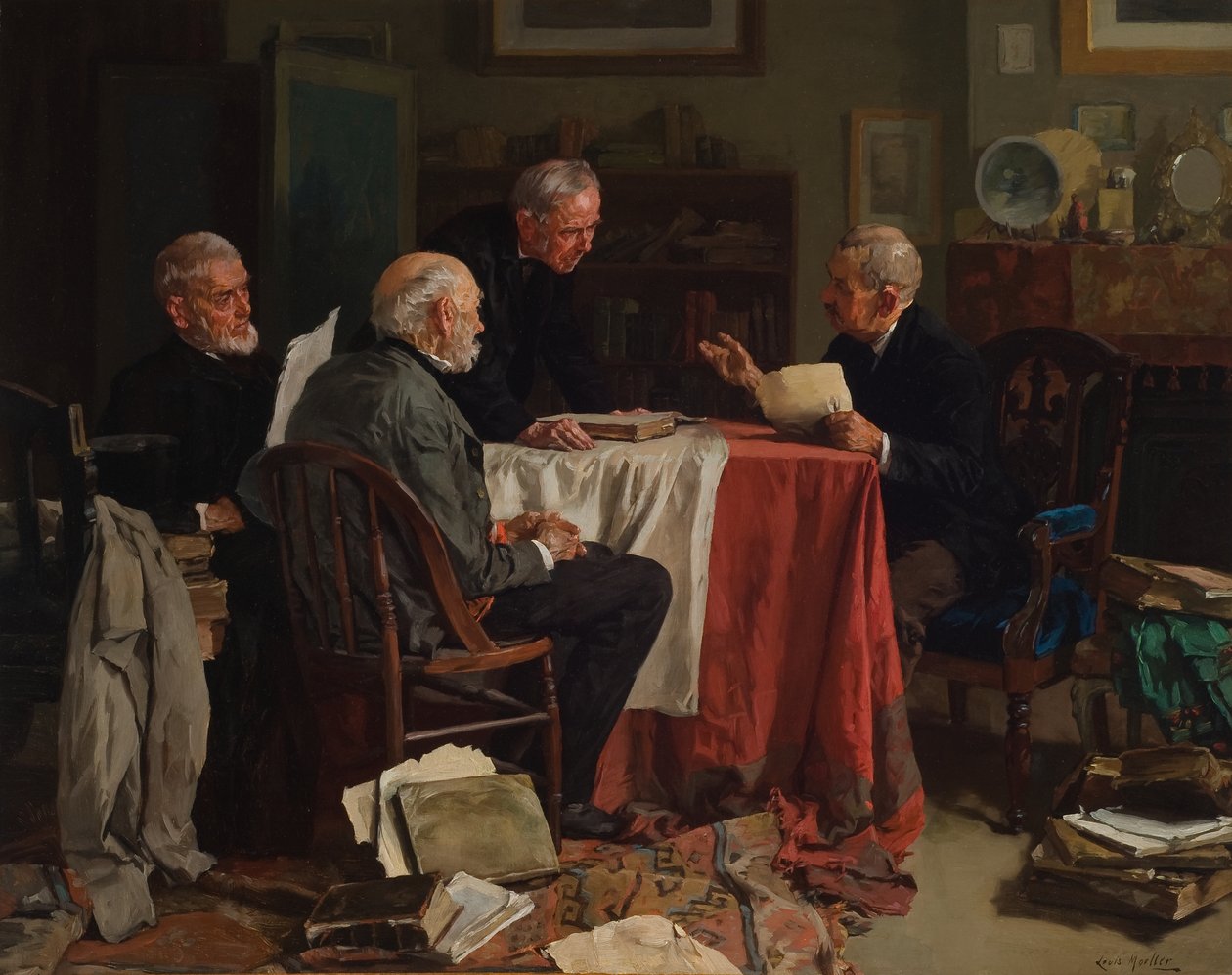 Verschillende meningen door Louis Charles Moeller