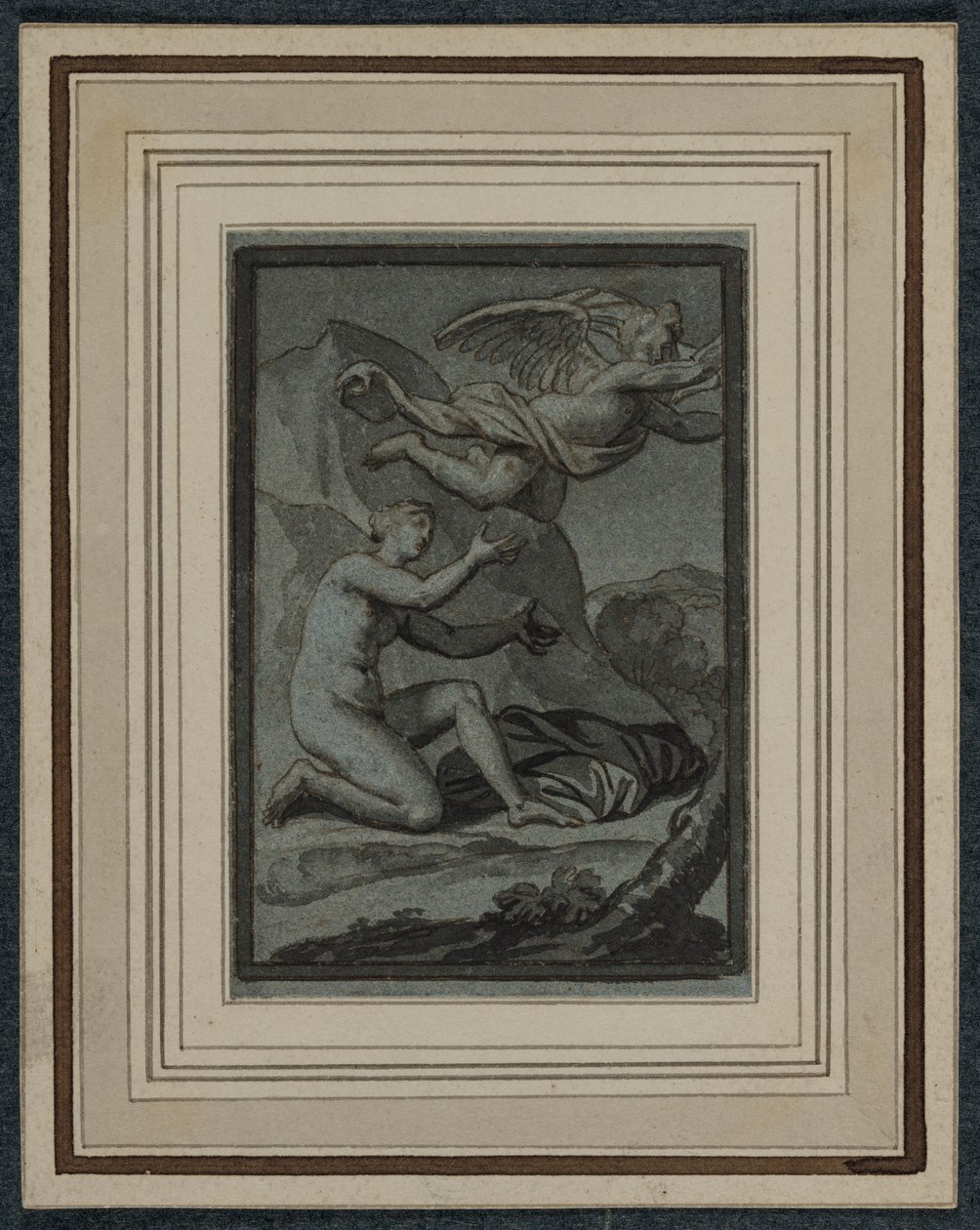 Mythologische Scene door Louis Cheron