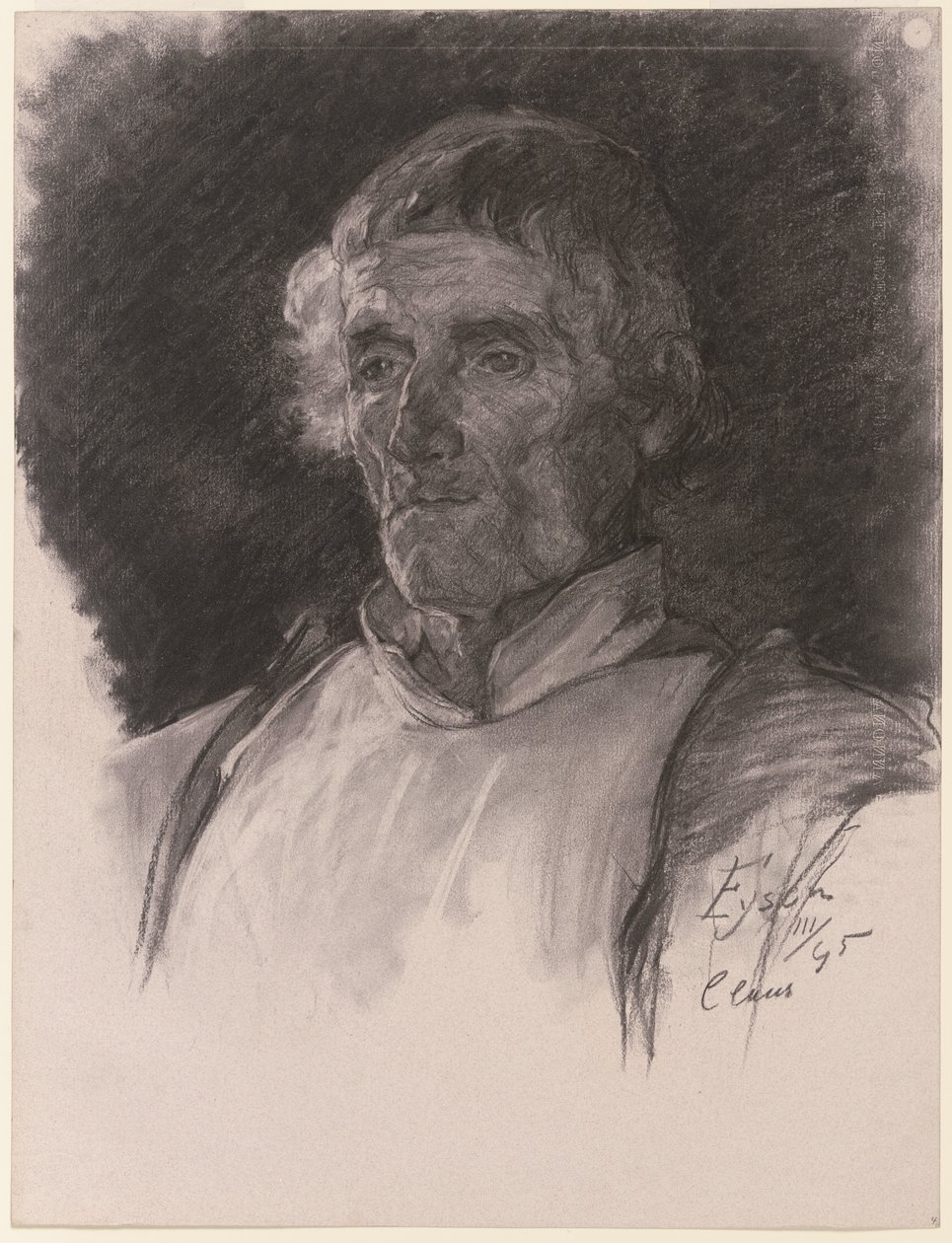 Portret van Claus door Louis Eysen