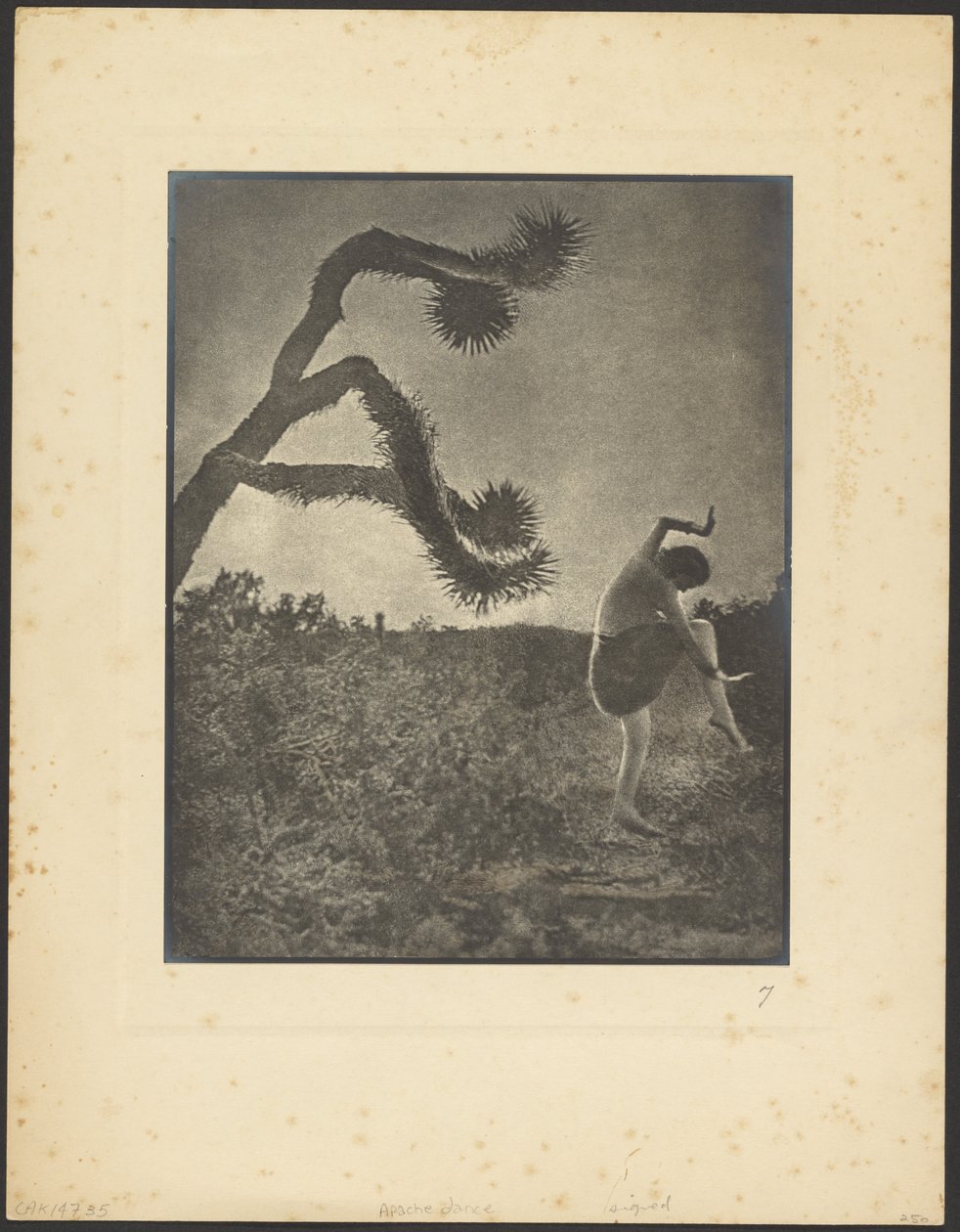 Apache-dans door Louis Fleckenstein