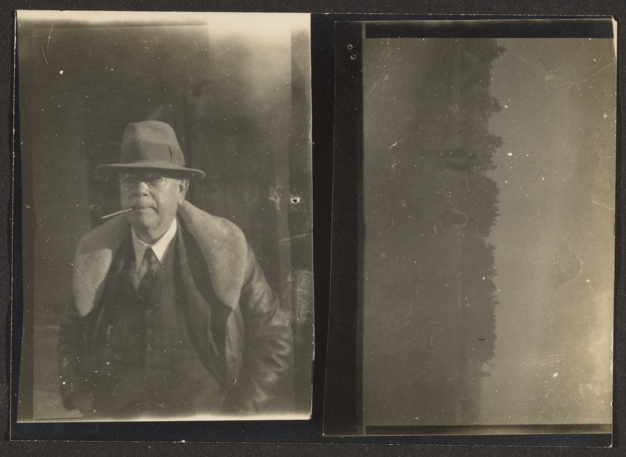 [Fleckenstein en figuren in het landschap, opnieuw gefotografeerd] door Louis Fleckenstein