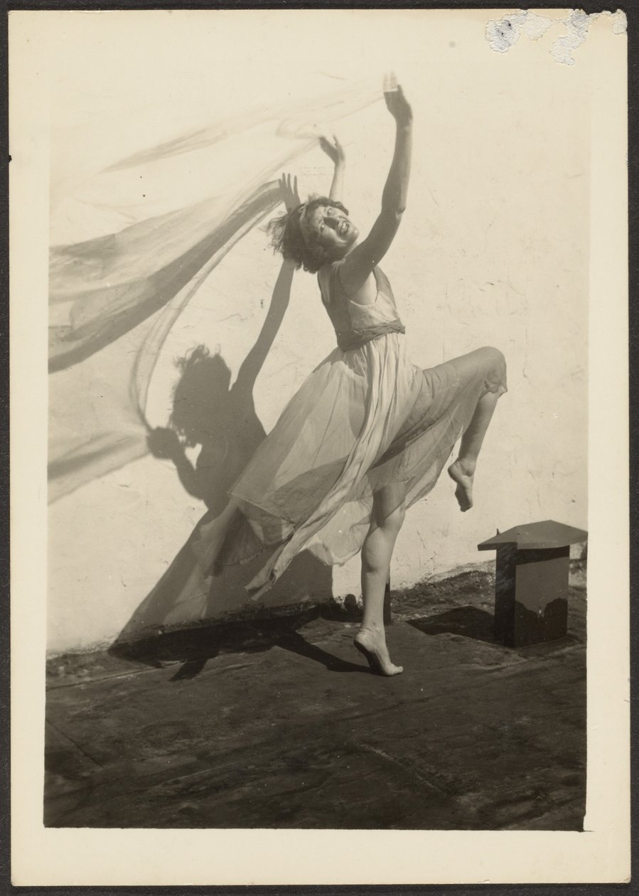 [Florence danst op het dak] door Louis Fleckenstein