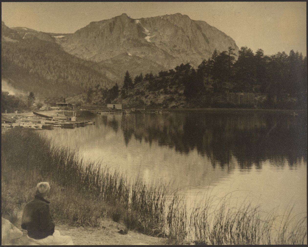 June Lake door Louis Fleckenstein