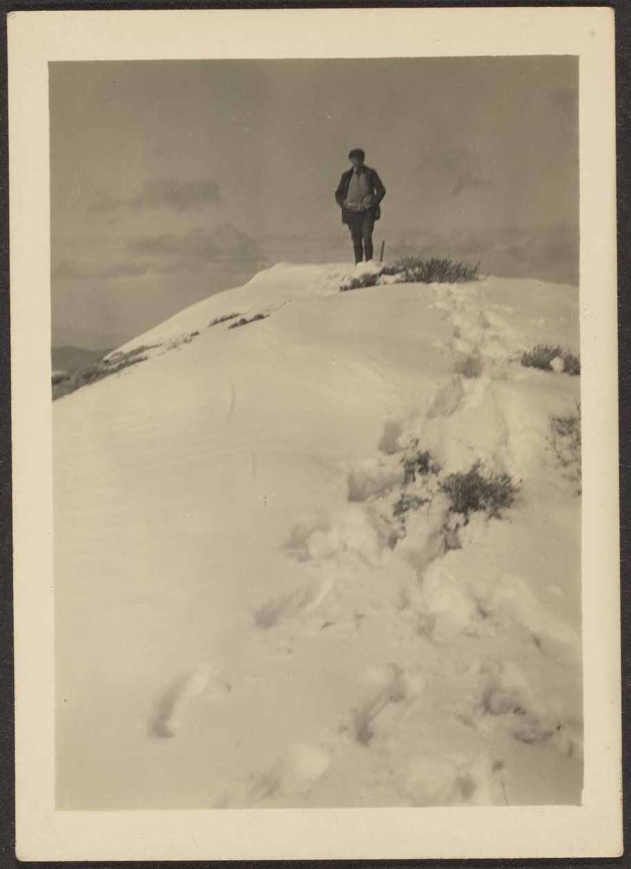 [Louis Fleckenstein op Telescope Peak]. door Louis Fleckenstein