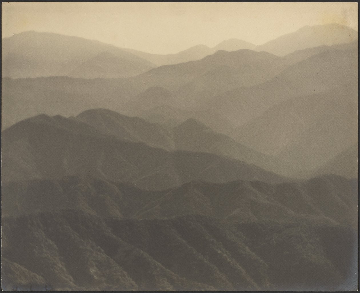 Bergketens door Louis Fleckenstein