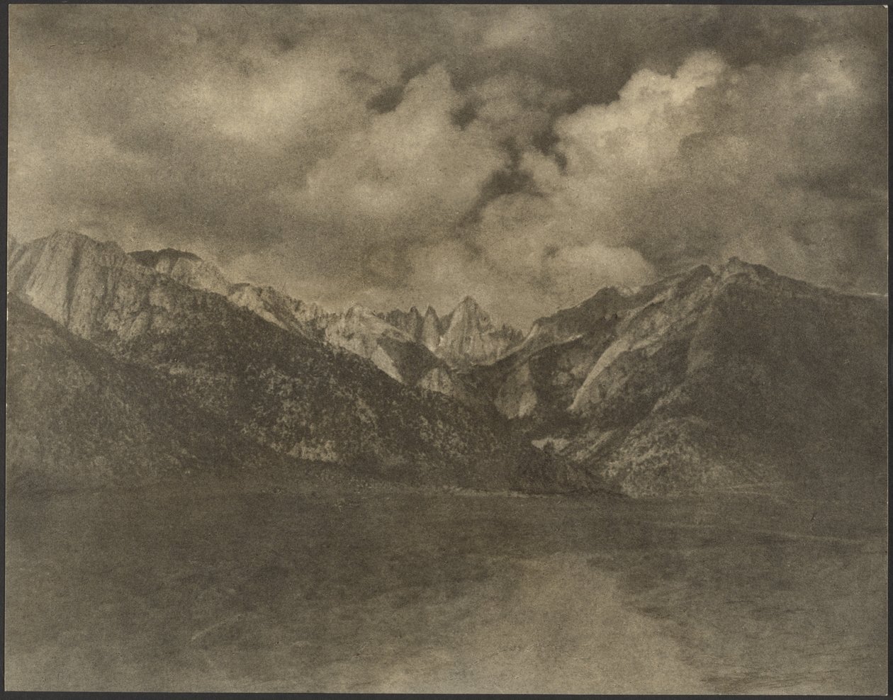 [Berglandschap] door Louis Fleckenstein
