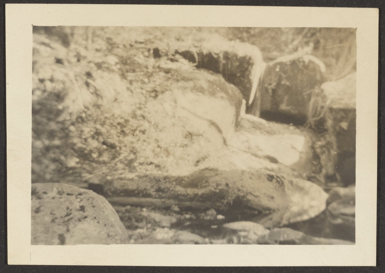 [Rotsachtig Landschap] door Louis Fleckenstein