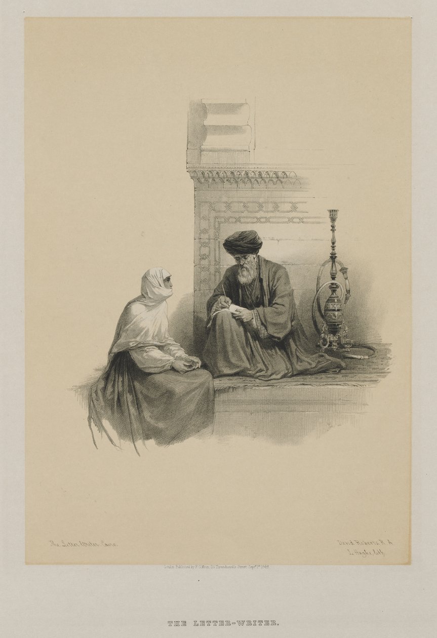 Egypte en Nubië, Deel III: De Briefschrijver, Caïro door Louis Haghe