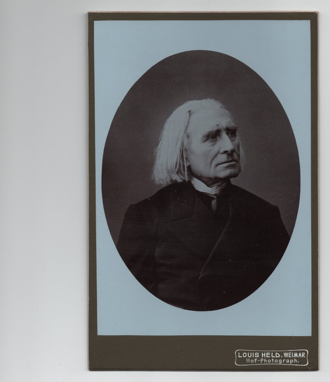 Franz Liszt (1811-1886) (1880, foto) door Louis Held