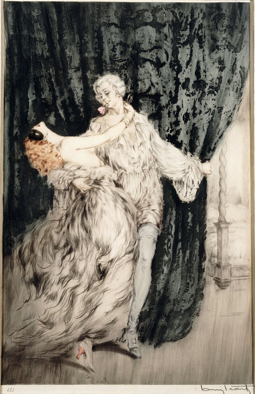 Casanova door Louis Icart