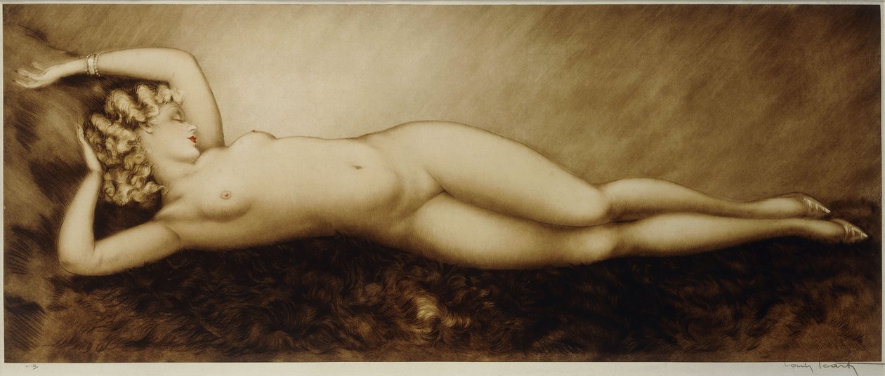 Rust, c.1934 door Louis Icart