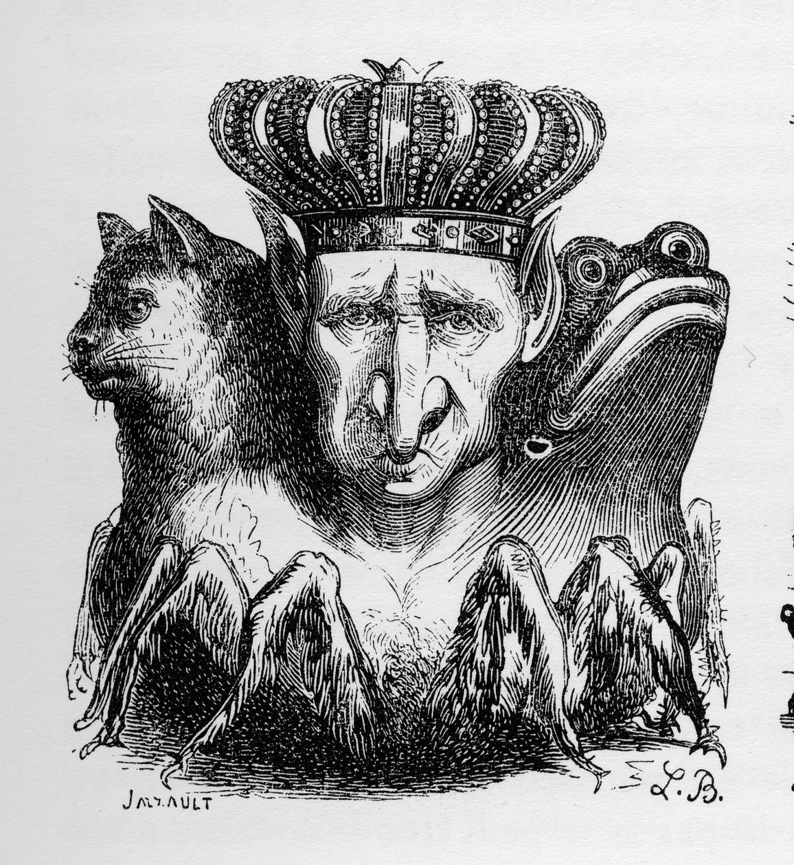 Bael - Baal - (demon) - Bael is het hoofd van de infernale macht - in 