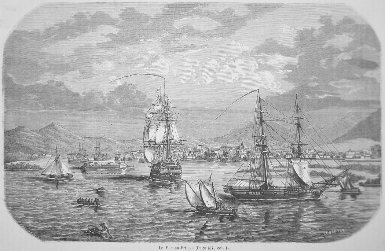 Port-au-Prince door Louis Le Breton