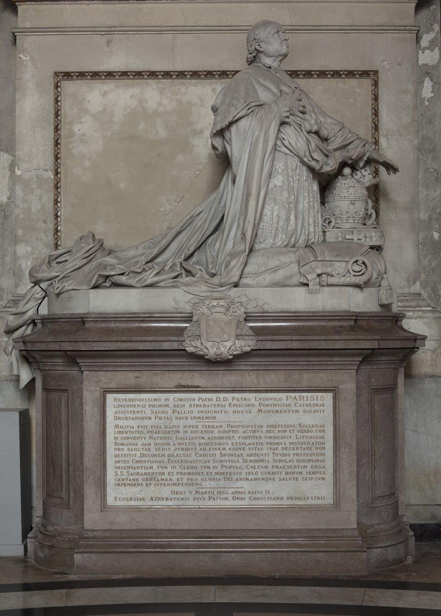 Grafmonument voor Pedro Ludovico Parisis door Louis Leon Cugnot