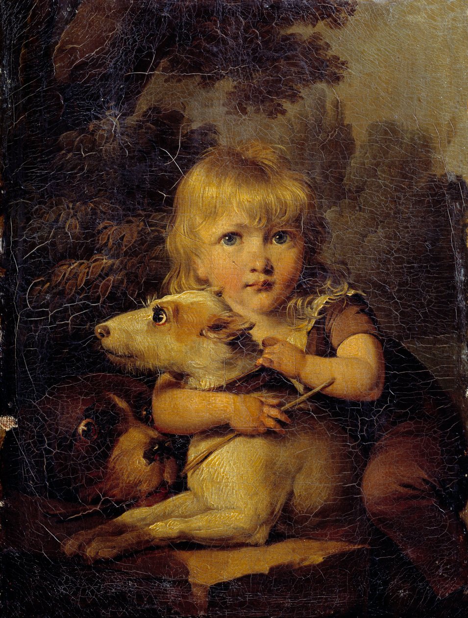 Portret van Louis Arnault (1803-1885) als kind door Louis Leopold Boilly