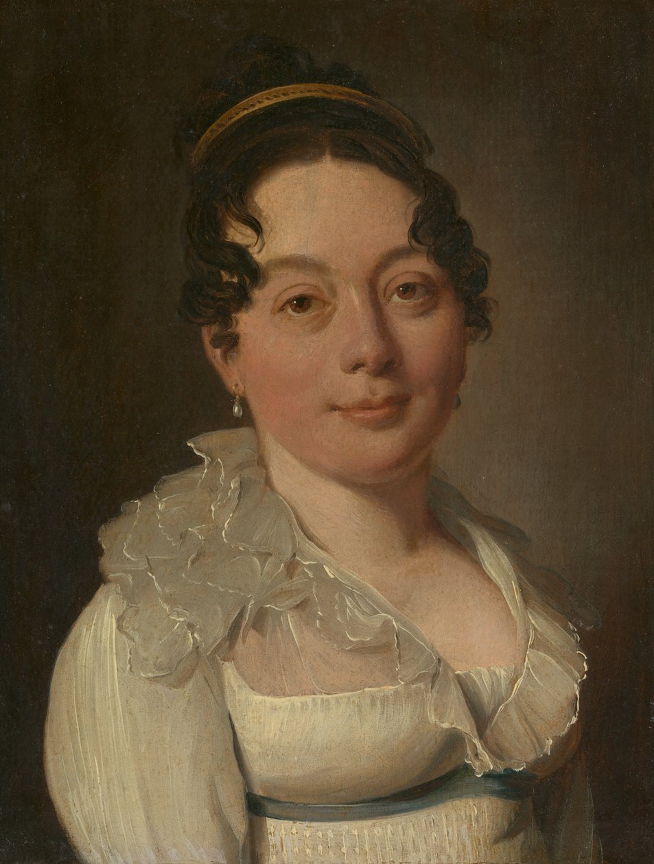 Portret van een vrouw door Louis Leopold Boilly