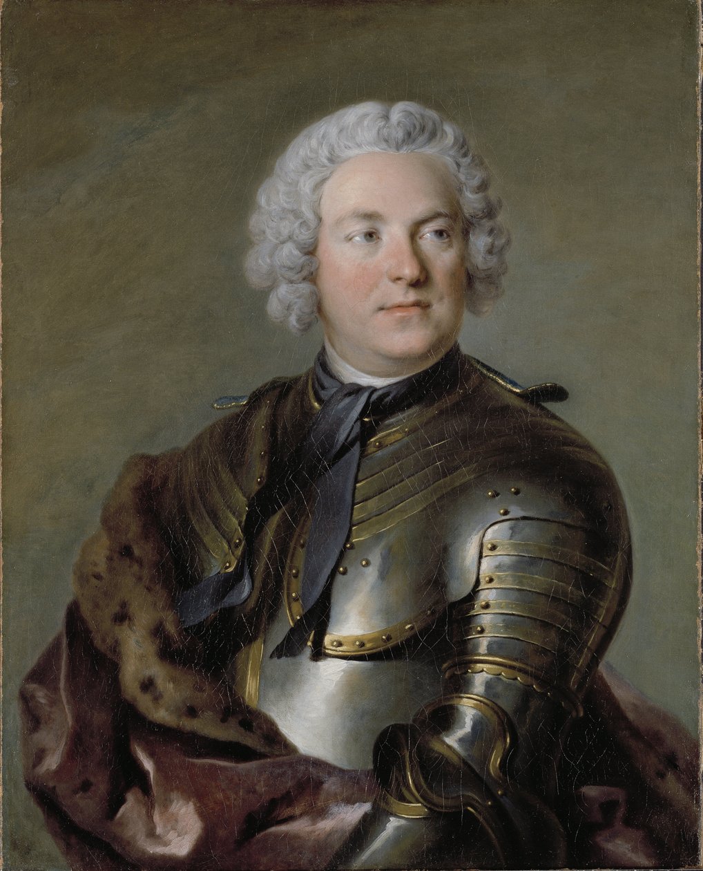 Portret van Carl Gustaf Tessin door Louis Tocqué