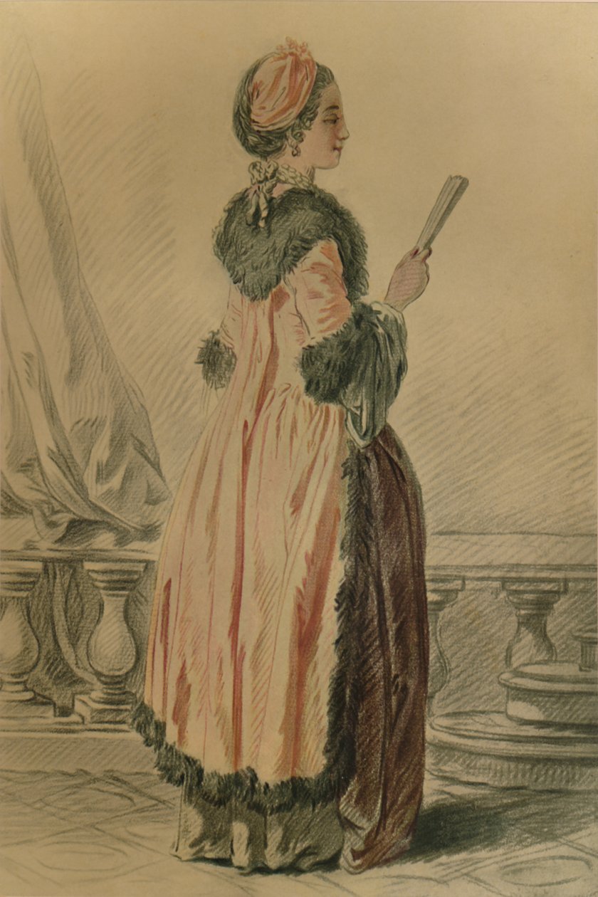 Russische kamermeisje door Louis Marin Bonnet