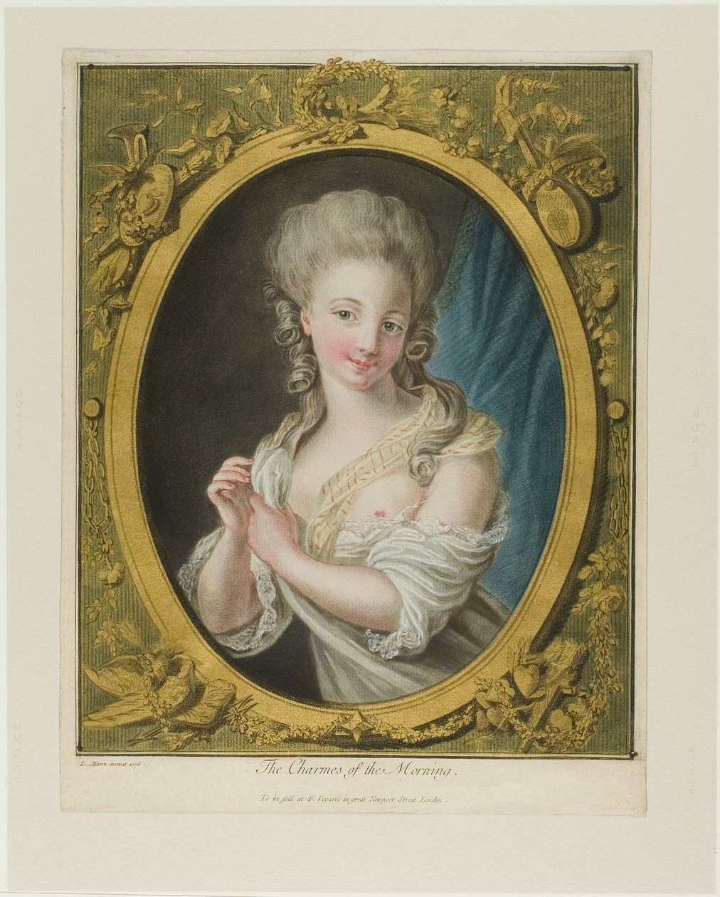 De charmes van de ochtend door Louis Marin Bonnet