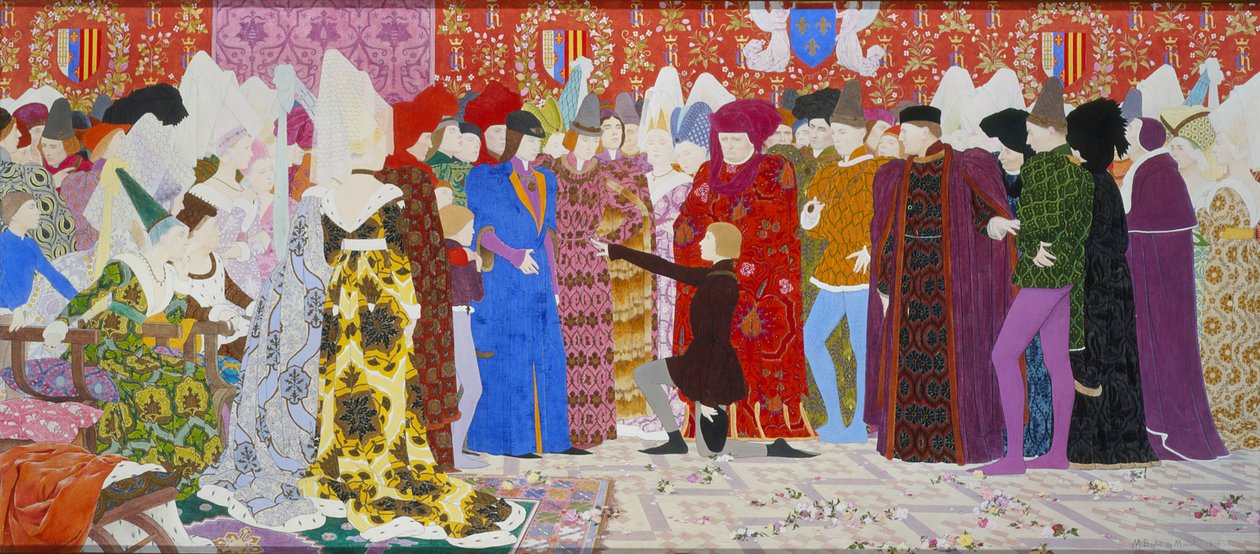 Haar beroep op de Dauphin, uit de Jeanne d