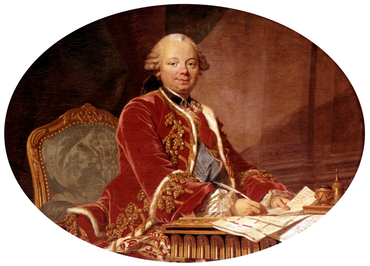 Étienne-François, Hertog van Choiseul-Stainville door Louis Michel van Loo