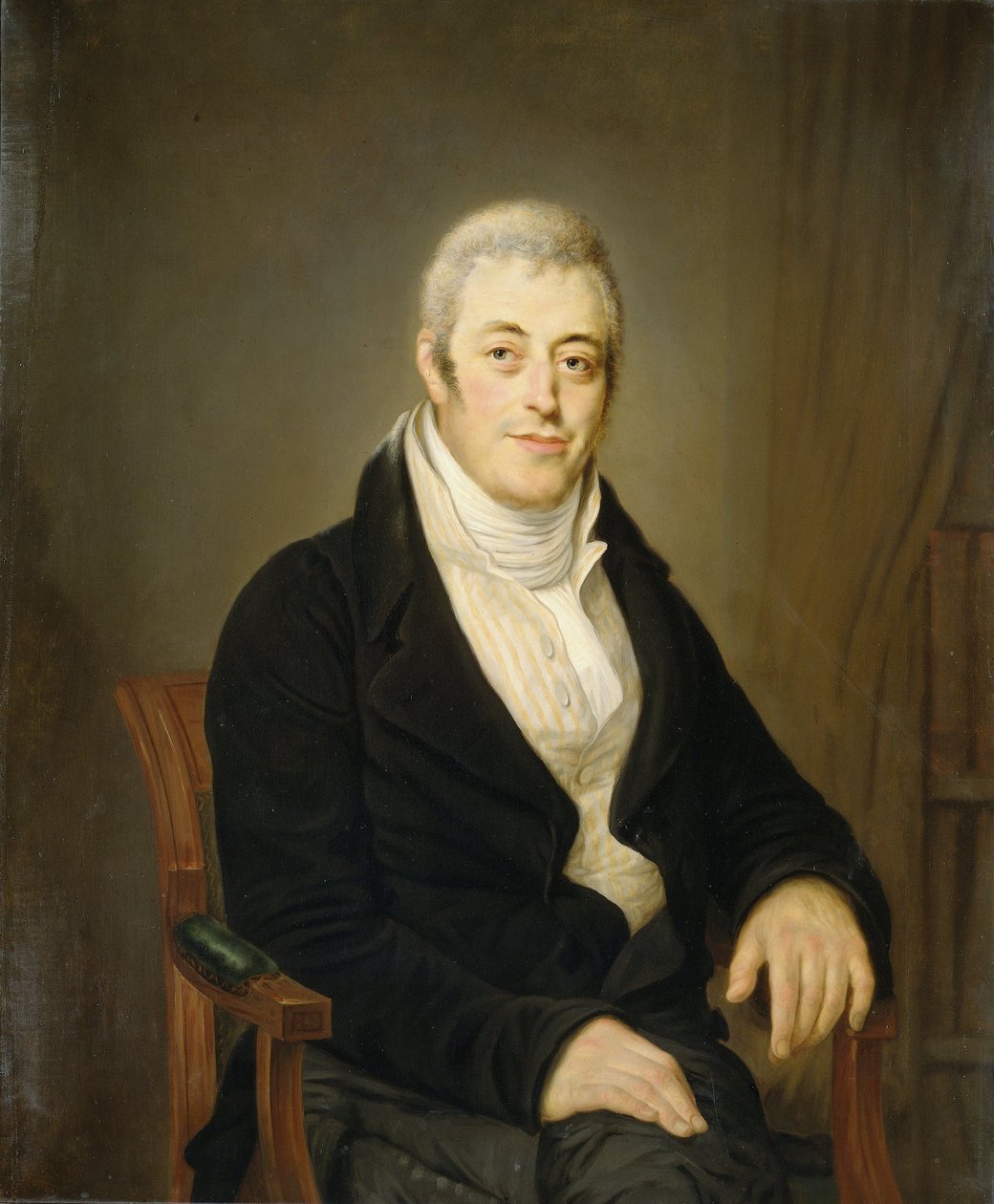 Portret van Jonas Daniel Meijer door Louis Moritz
