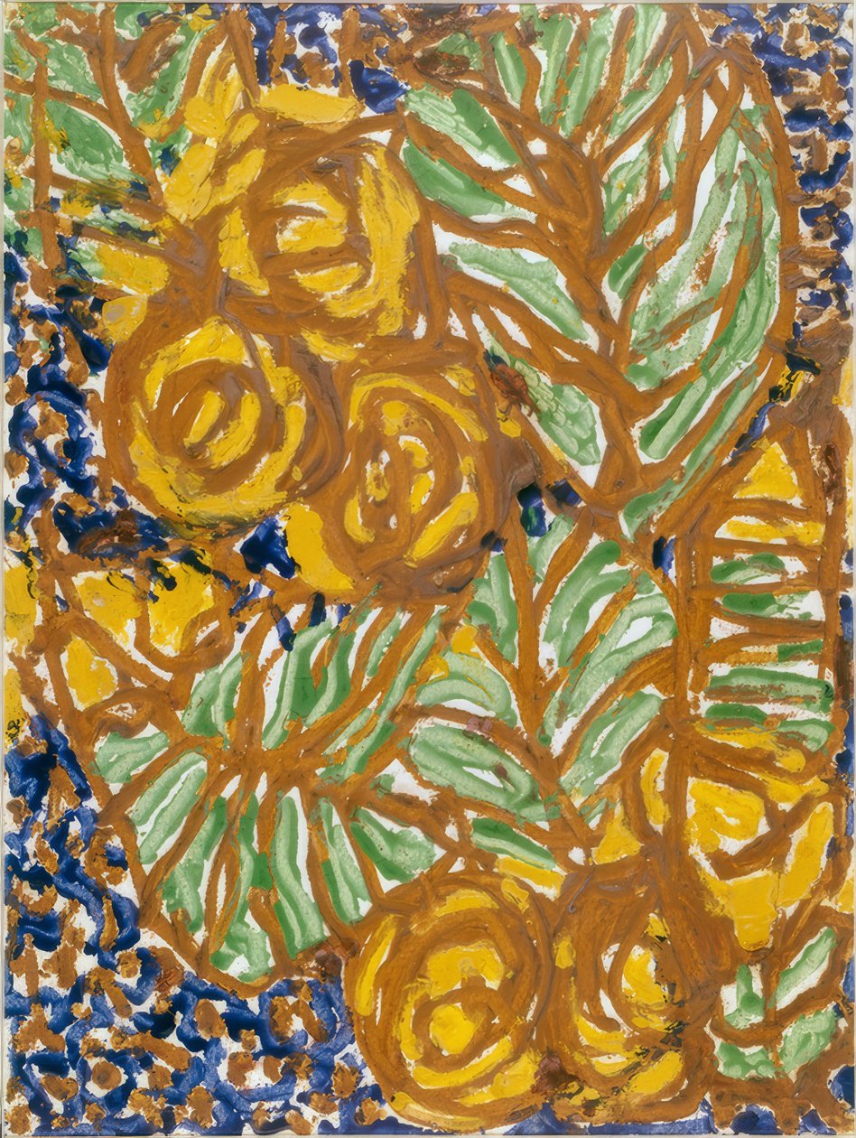 Bloemen door Louis Soutter
