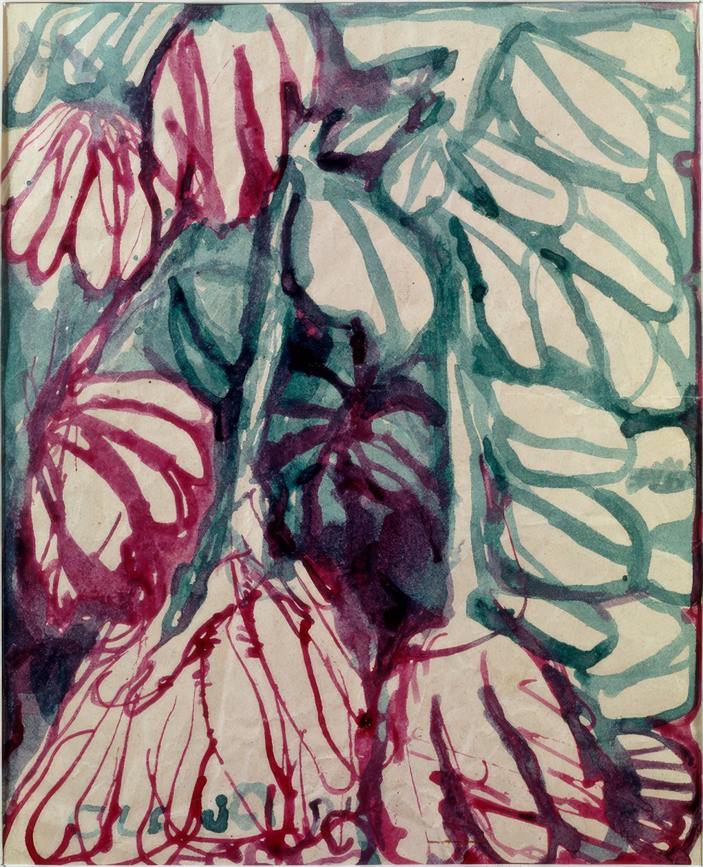 Bloemen door Louis Soutter