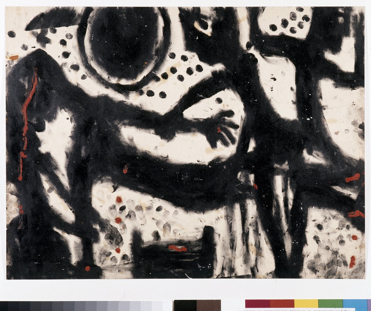 De fatale kneuzing, 1939 door Louis Soutter
