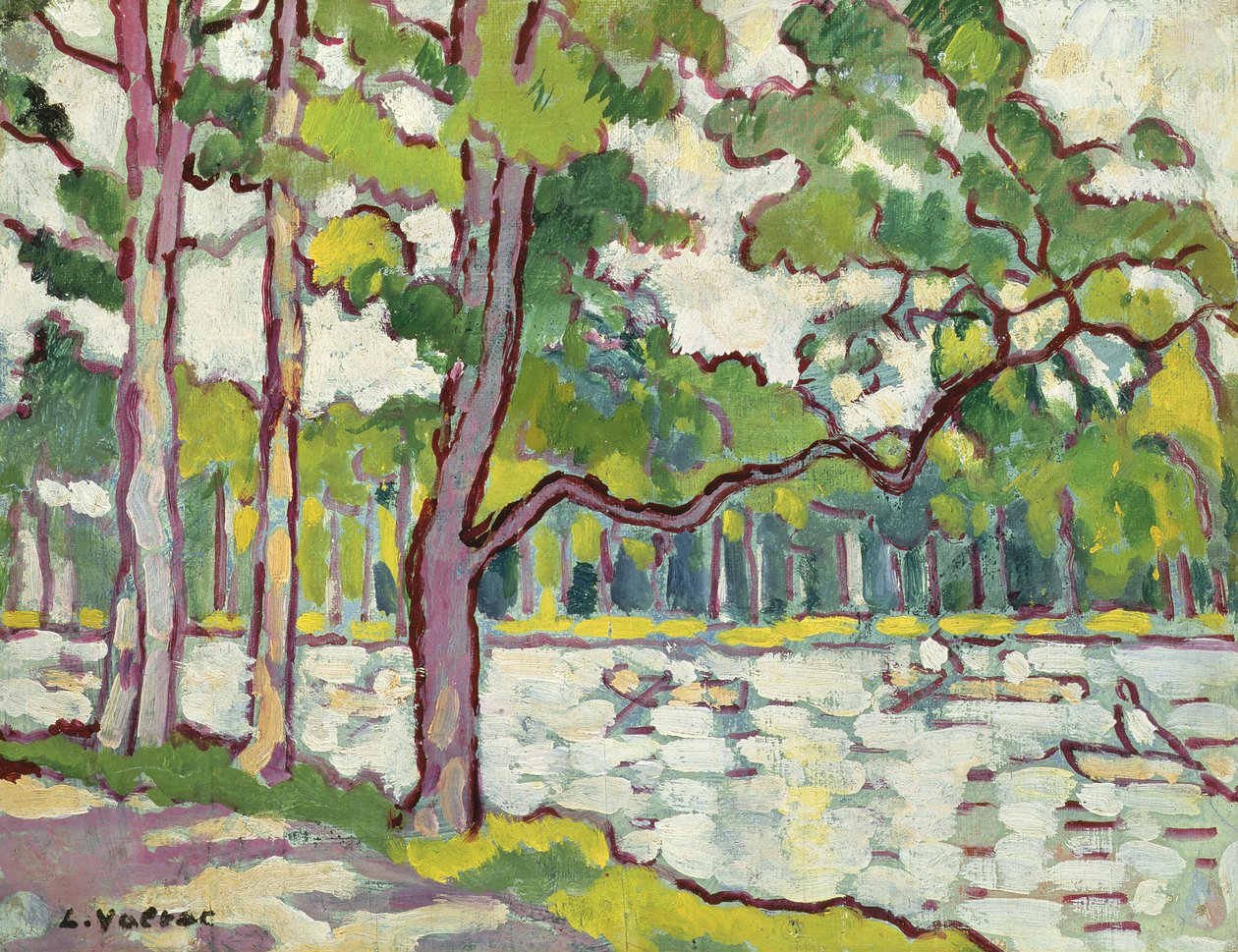 Bois de Boulogne door Louis Valtat