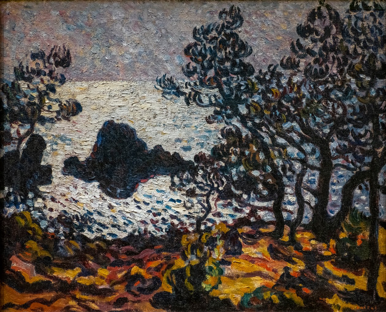 De Zee bij Antheor door Louis Valtat