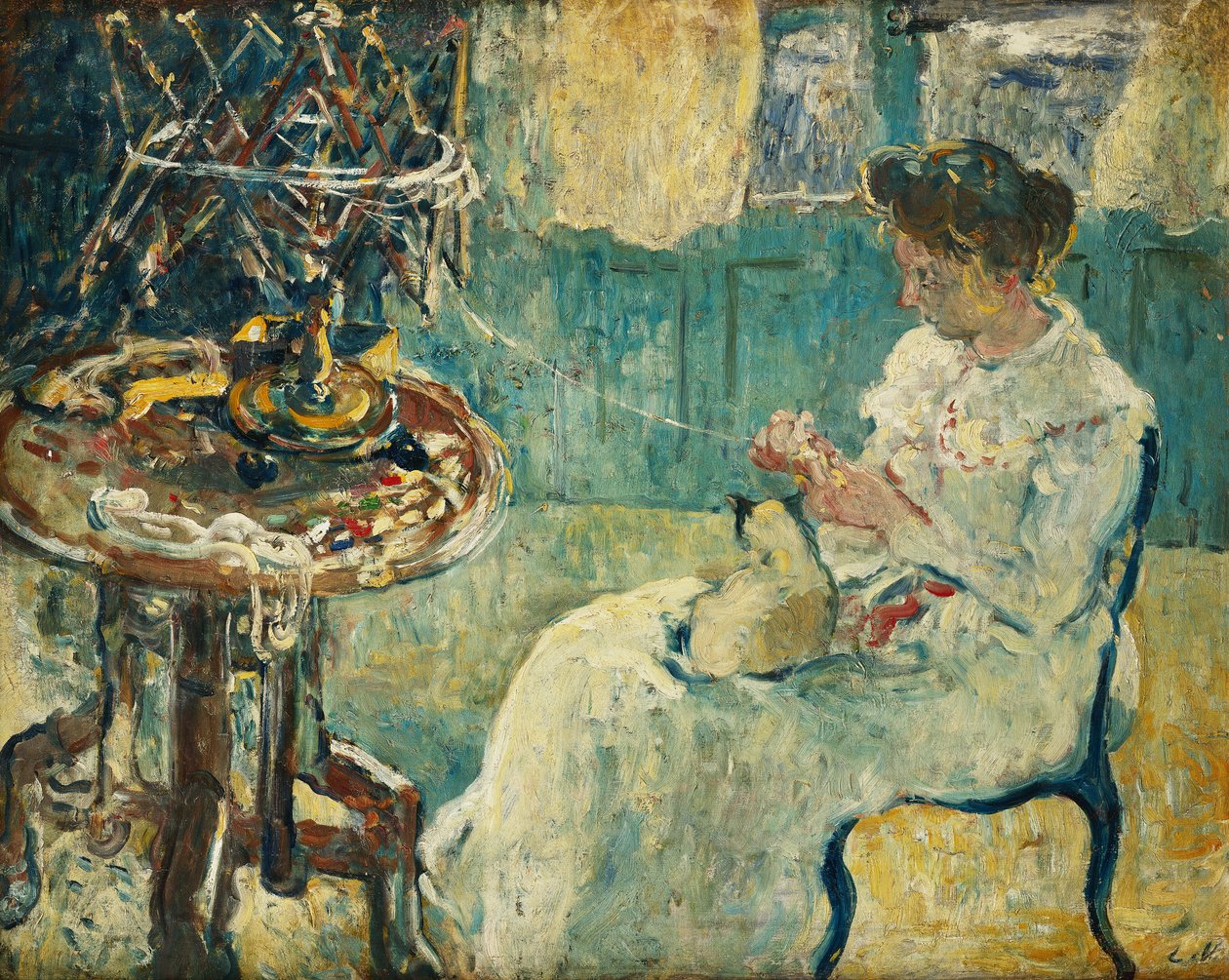 Vrouw met Spoel door Louis Valtat