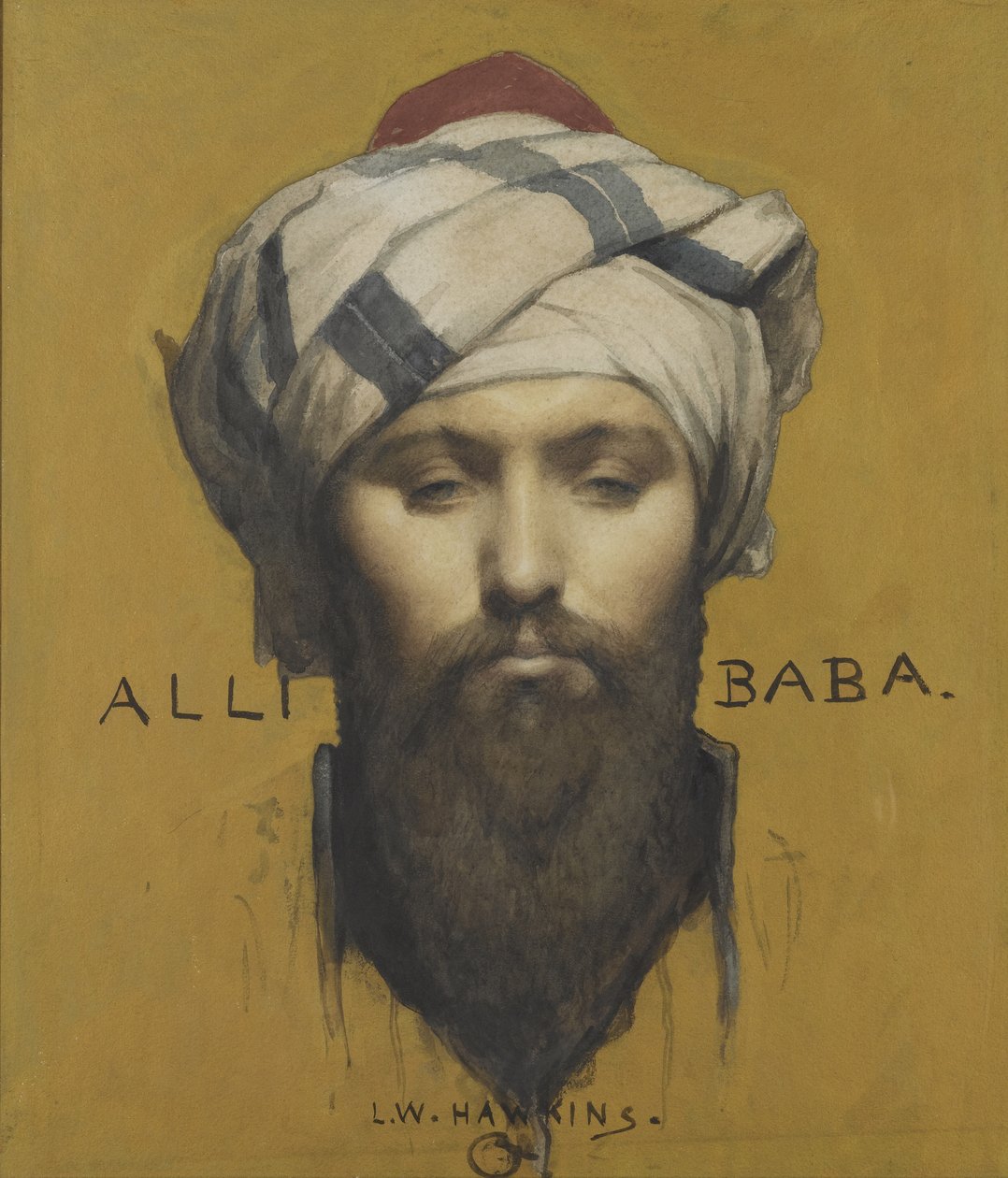 Ali Baba door Louis Welden Hawkins
